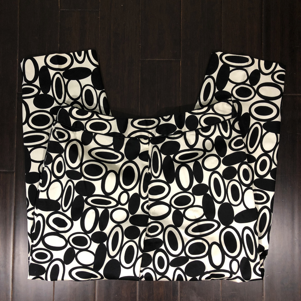 Talbots Black and White Pants Size 14P